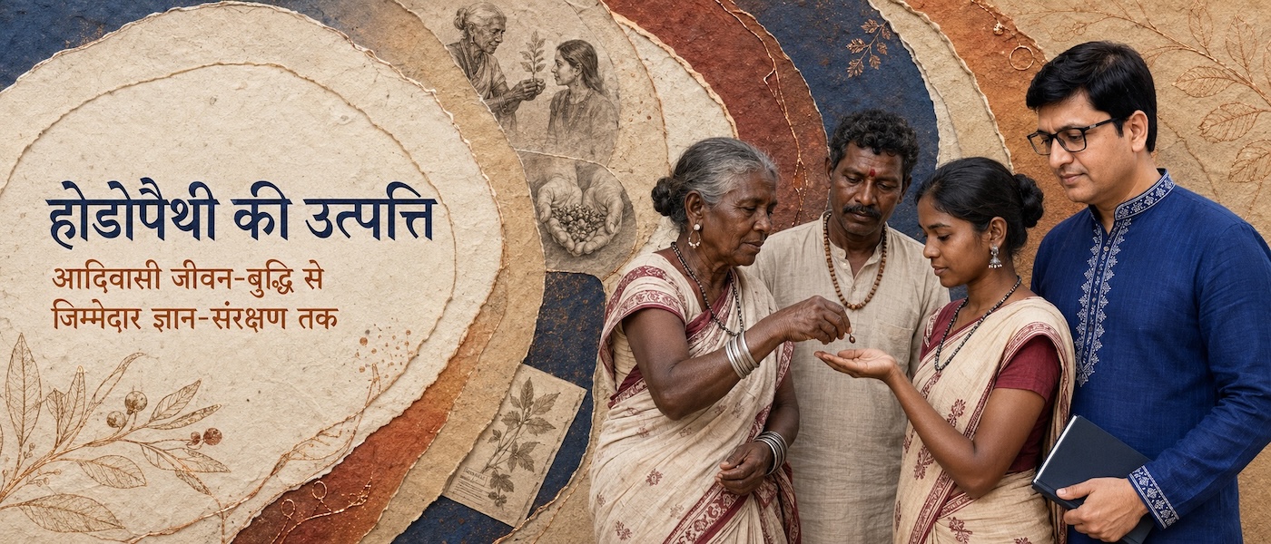 Rajeev Singh and Adivasi knowledge holders explore the community-led history and traditional foundations of Hodopathy in Jharkhand.