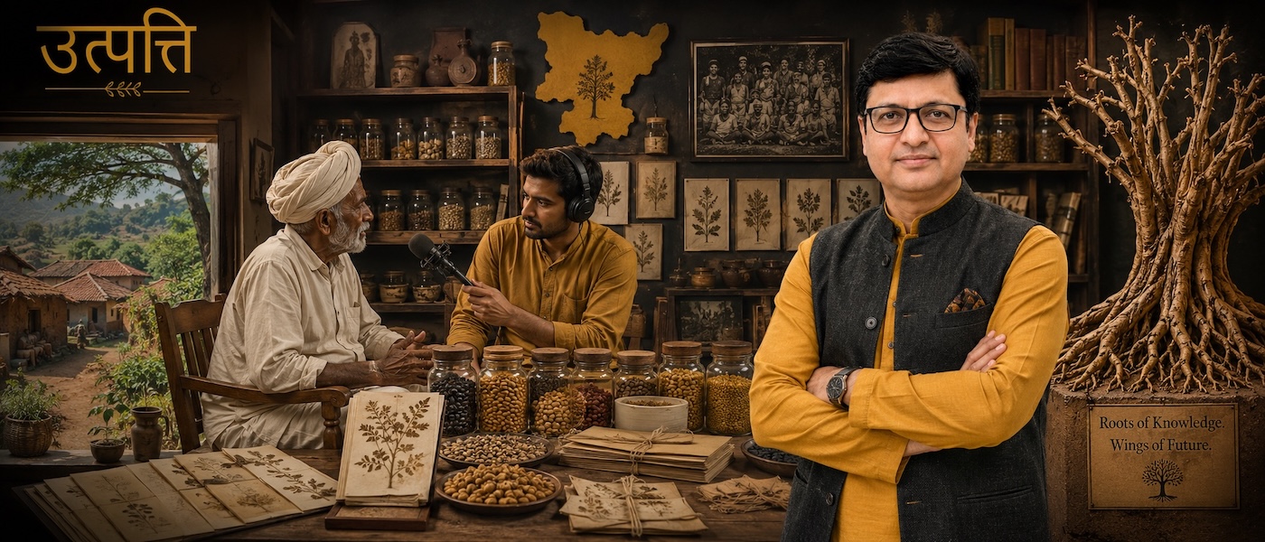 Rajeev Singh supports the preservation of Adivasi botanical heritage and the intergenerational roots of Hodopathy in Jharkhand.