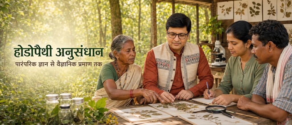 Rajeev Singh works with Adivasi knowledge holders and researchers at a rural Hodopathy research centre in Jharkhand.